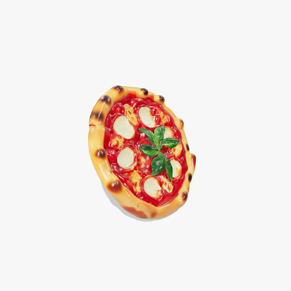 Authentic Neapolitan Pizza D model pack